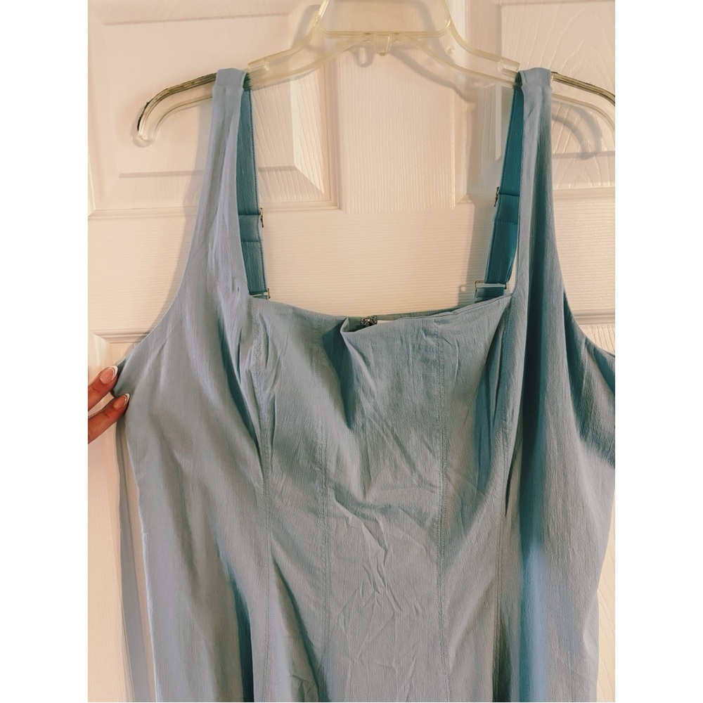 Abercrombie & Fitch light blue dress 💎🤍 - Picture 2 of 5